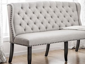 Sania 3-Seater Love Seat Bench