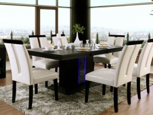 Evangeline 7 Pc Dining Table Set