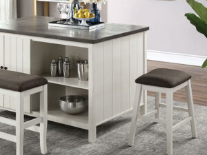 Heidelberg 4 Pc Counter Ht Table Set w/ Bench