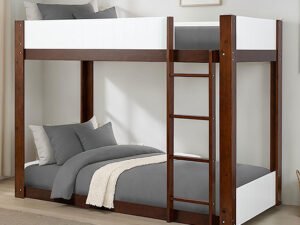Terri Twin/Twin Bunk Bed+Mattress