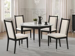 Maidstone 5 Pc Round Dining Table Set