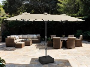 Musa Rectangular Market Umbrella