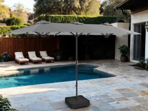 Musa Rectangular Market Umbrella