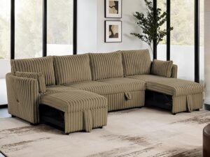 Denholme U-Sectional w/ Pull Out