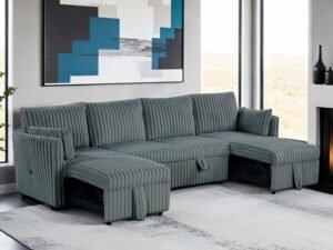 Denholme U-Sectional w/ Pull Out