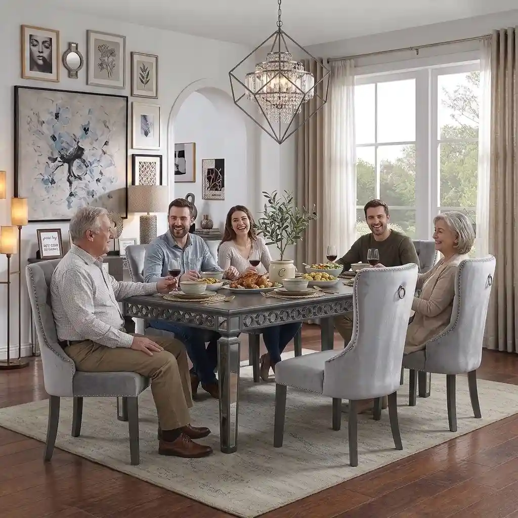 Stylish and affordable dining area furniture from a Clovis California furniture store